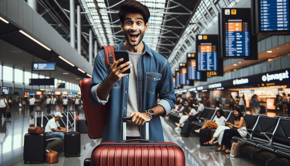 Jackpot in the Departure Lounge: UK Traveler Strikes Gold Before Takeoff