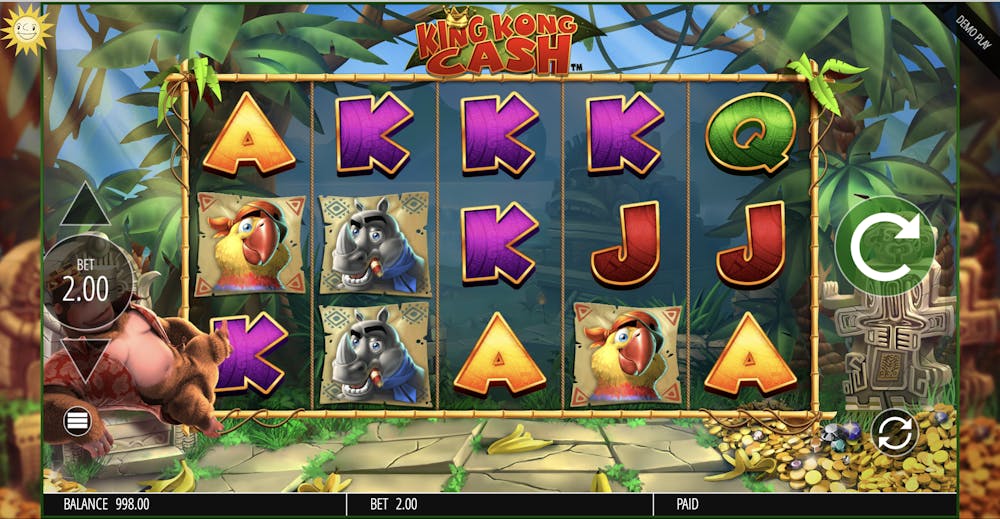 King Kong Cash Even Bigger Bananas Slot: RTP, Volatility, and Features logo