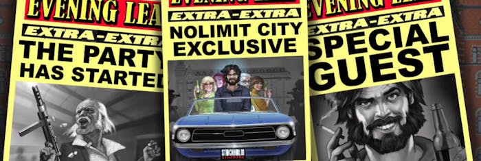 Image showing news flash about the Stockholm Syndrome