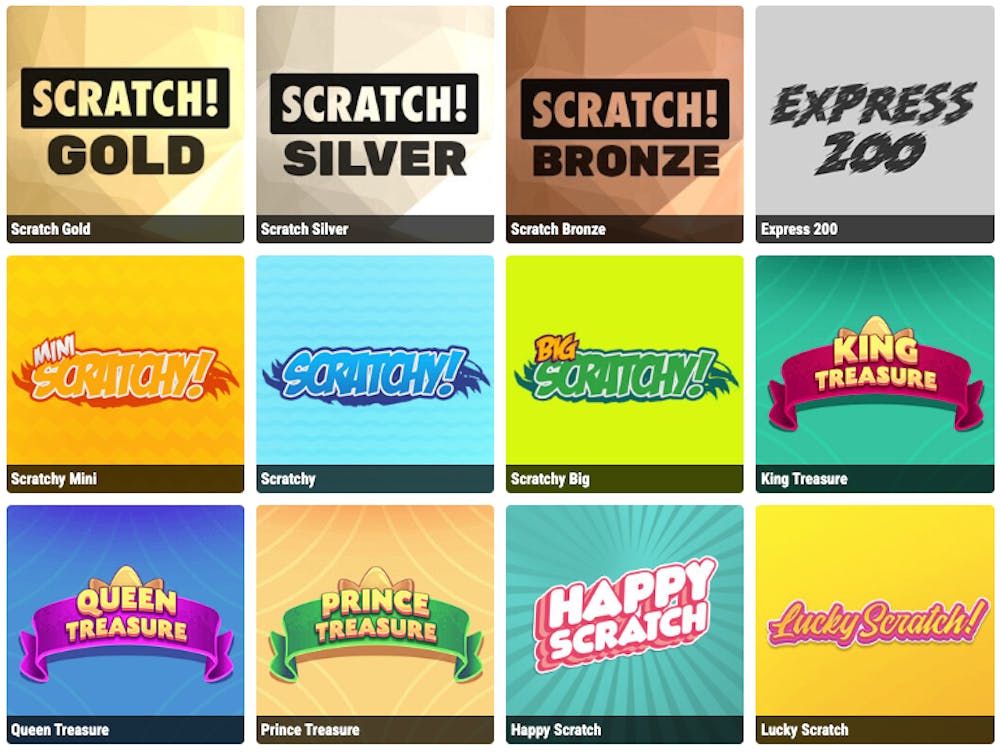 Hacksaw Stratch card portfolio
