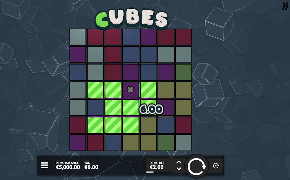 Hacksaw Gaming Cubes game