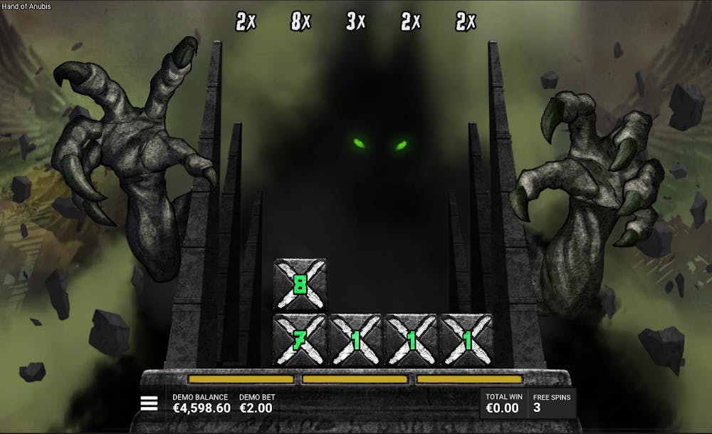 Hand of Anubis Hacksaw Gaming slot