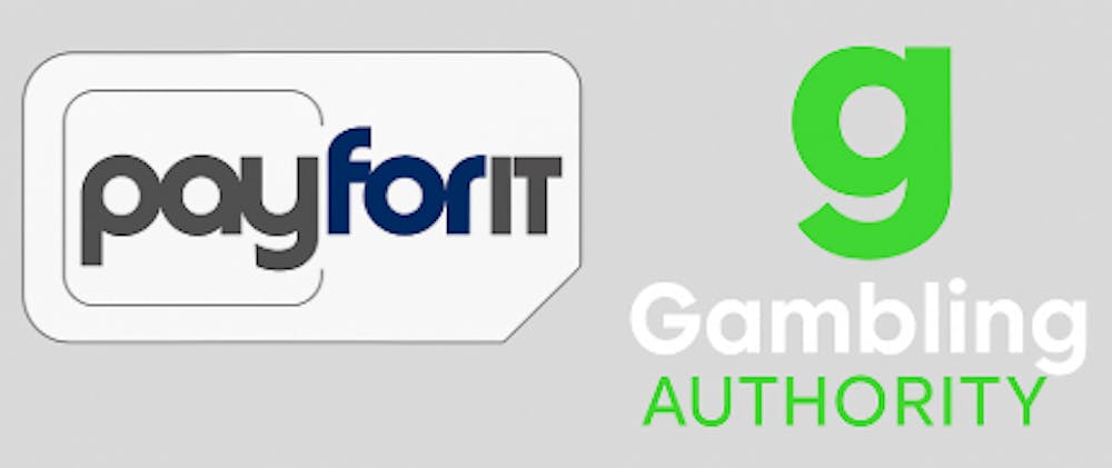 Payforit and GamblingAuthority logos side by side