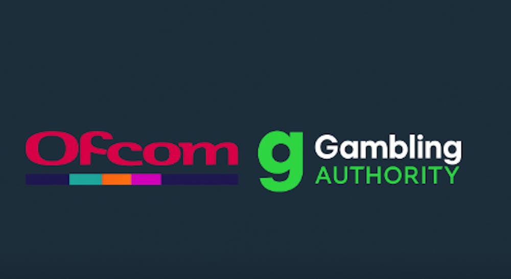 Ofcom and GamblingAuthority logos showing partnership