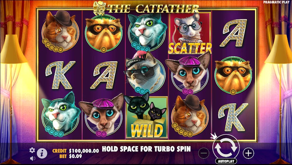 Catfather Pragmatic Play slot reels