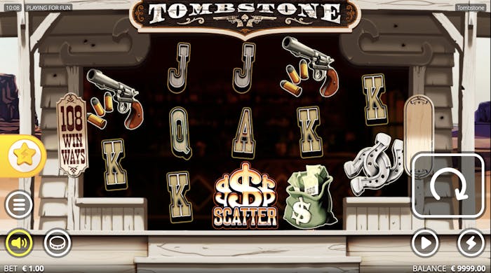 Tombstone slot from nolimit city reels
