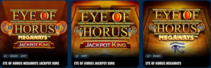Eye of Horus slot tiles