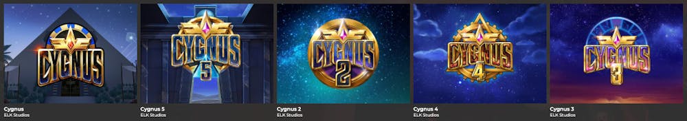 Cygnus seroes of Elk Studios slots at 32Red Casino