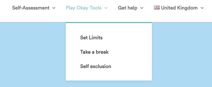 Casumo safer gambling tools