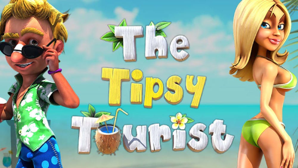 image showing tipsy tourist slot logo