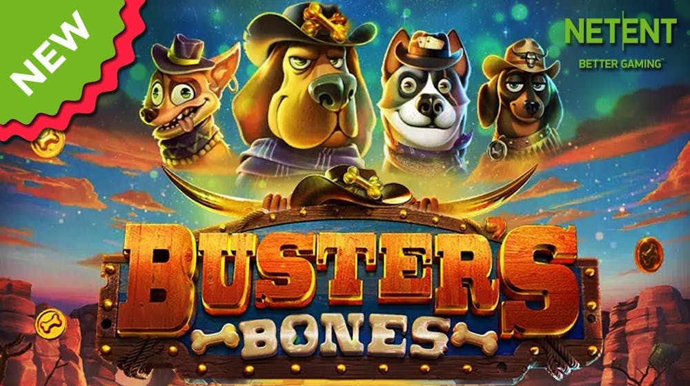 NetEnt&#8217;s Brand New Slot: Buster&#8217;s Bones